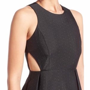 Madewell Nightfall Jacquard Cut Out Dress